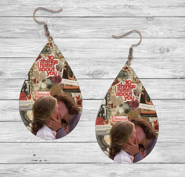 10 Things I Hate About You Earrings & Necklace
