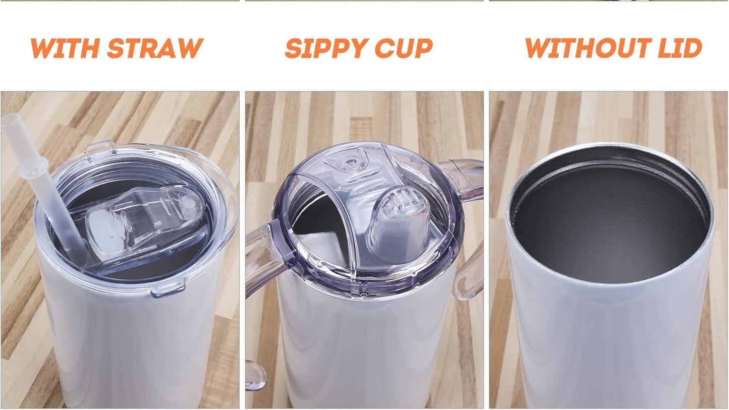Gamer 12oz Sippy Cup or 18 oz Tumbler