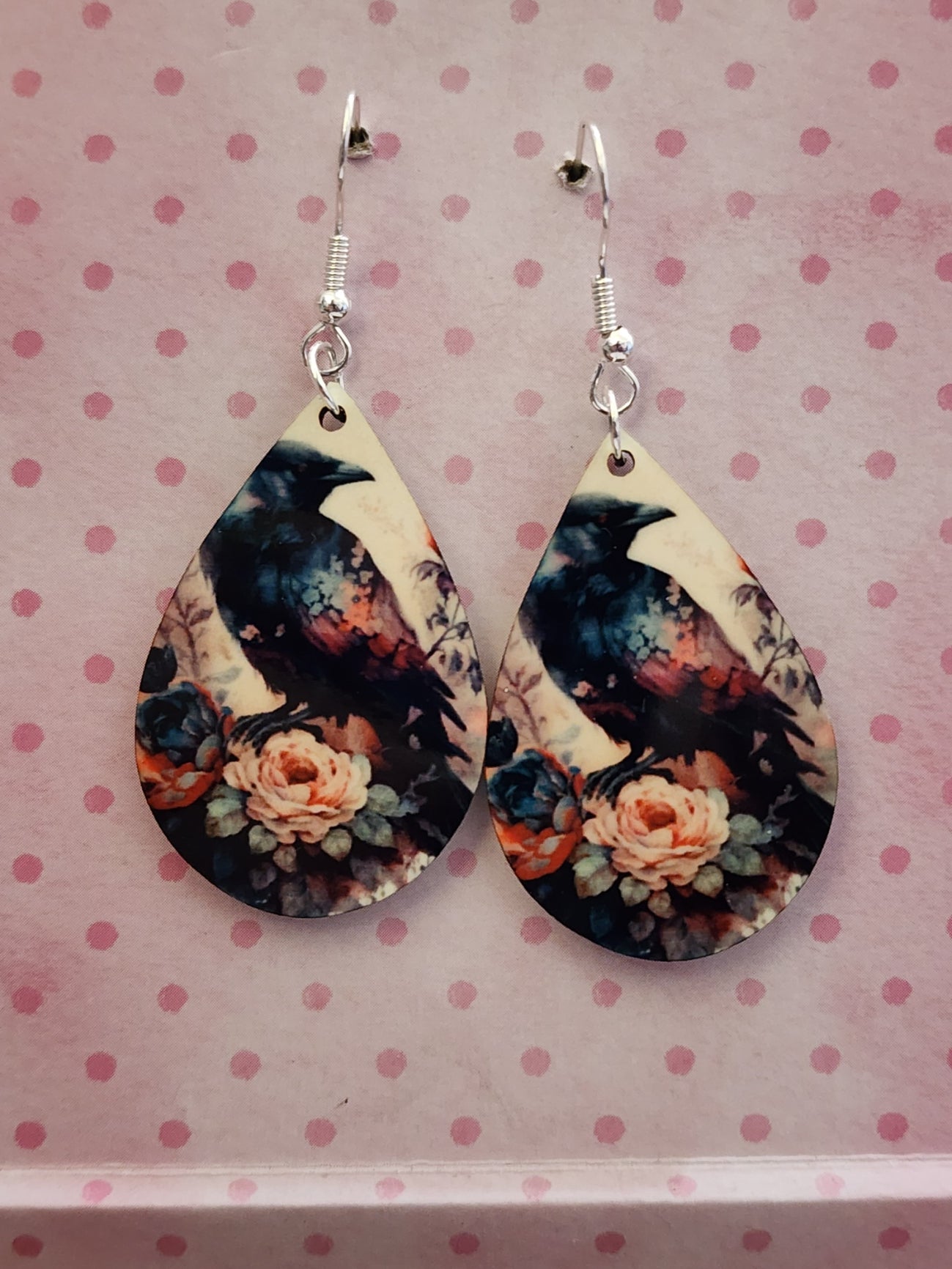 Crow Earrings