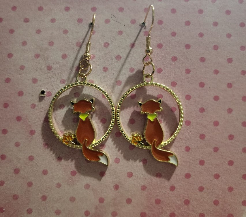 Fox Earring & Necklace