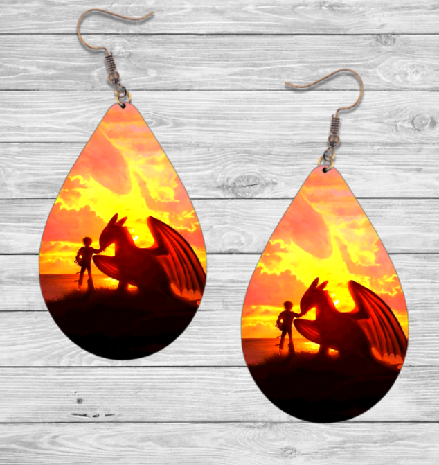 How to Train Your Dragon Earrings