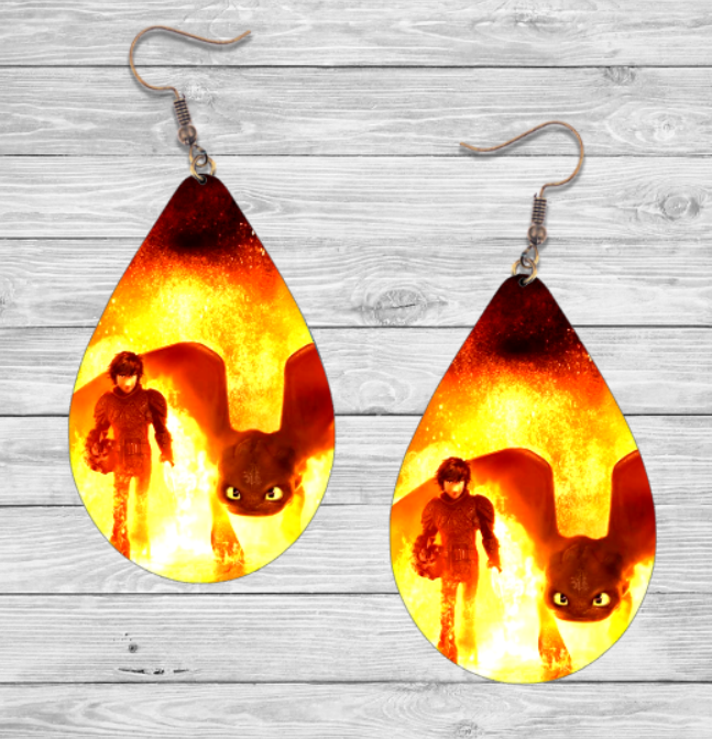 How to Train Your Dragon Earrings
