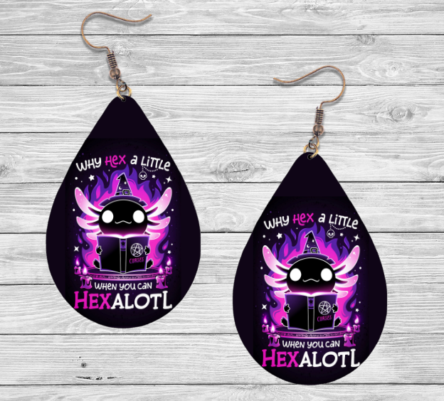 Axolotl Earrings