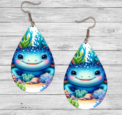Axolotl Earrings
