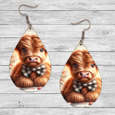 Cow Earrings