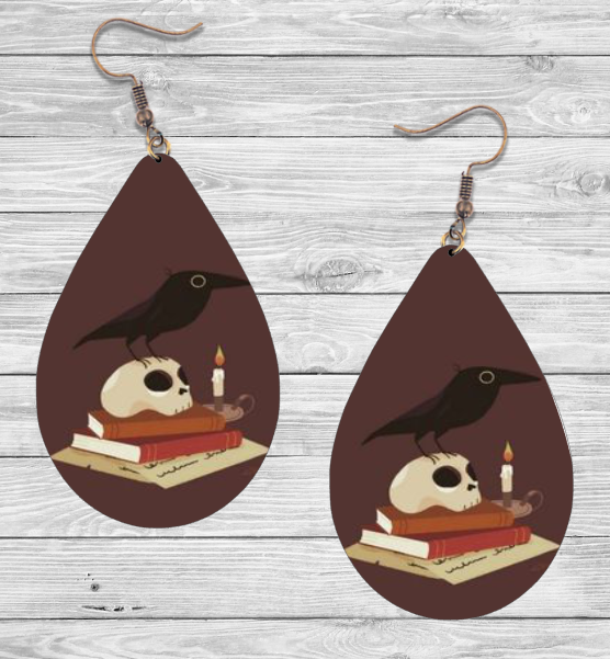 Crow Earrings