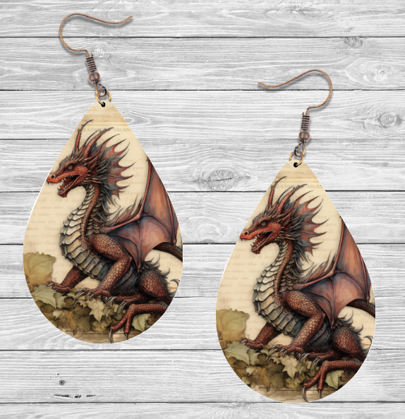 Dragon Earrings