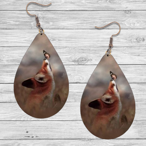 Fox Earring & Necklace