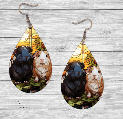 Guinea Pig Earrings