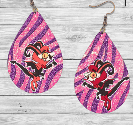 Hazbin Hotel Earrings
