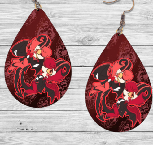 Hazbin Hotel Earrings