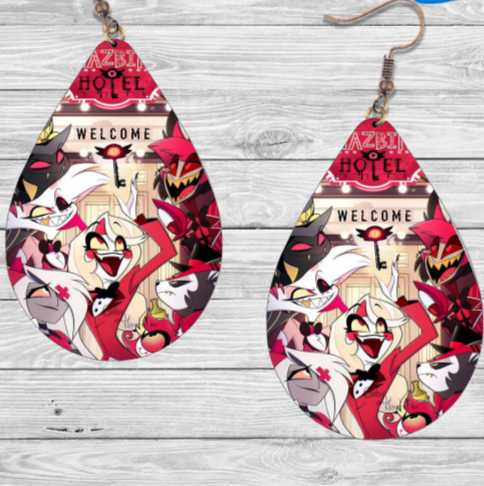 Hazbin Hotel Earrings