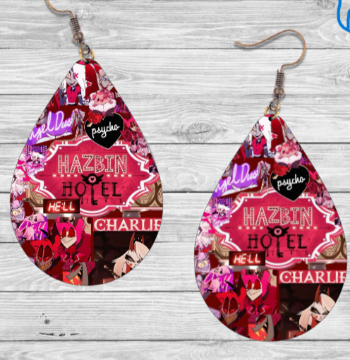 Hazbin Hotel Earrings