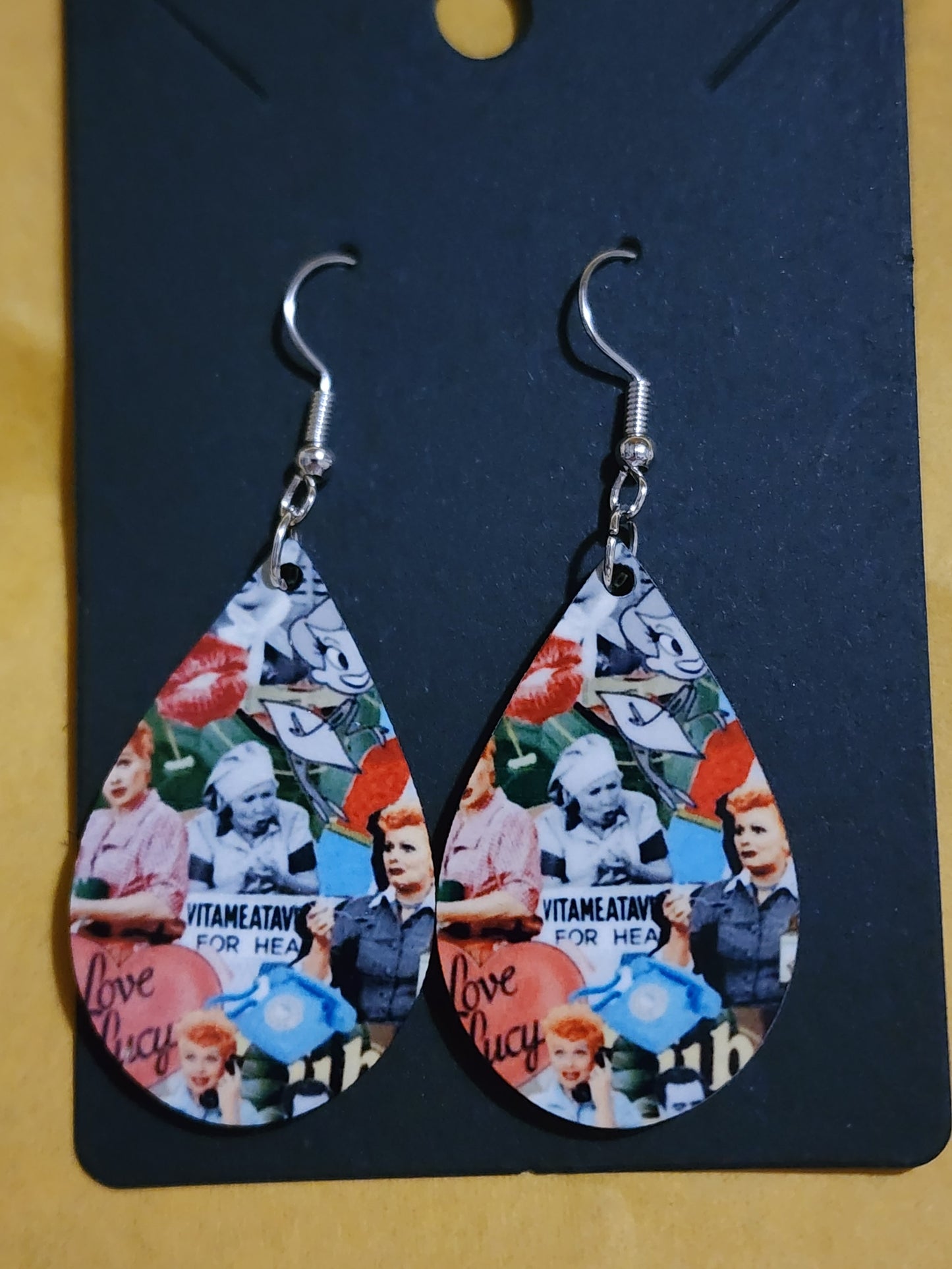 I Love Lucy Earrings