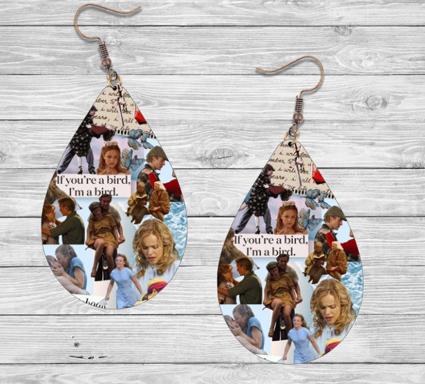 Notebook Earrings