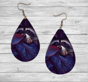 Raccoon Earring