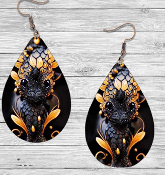 Dragon Earrings