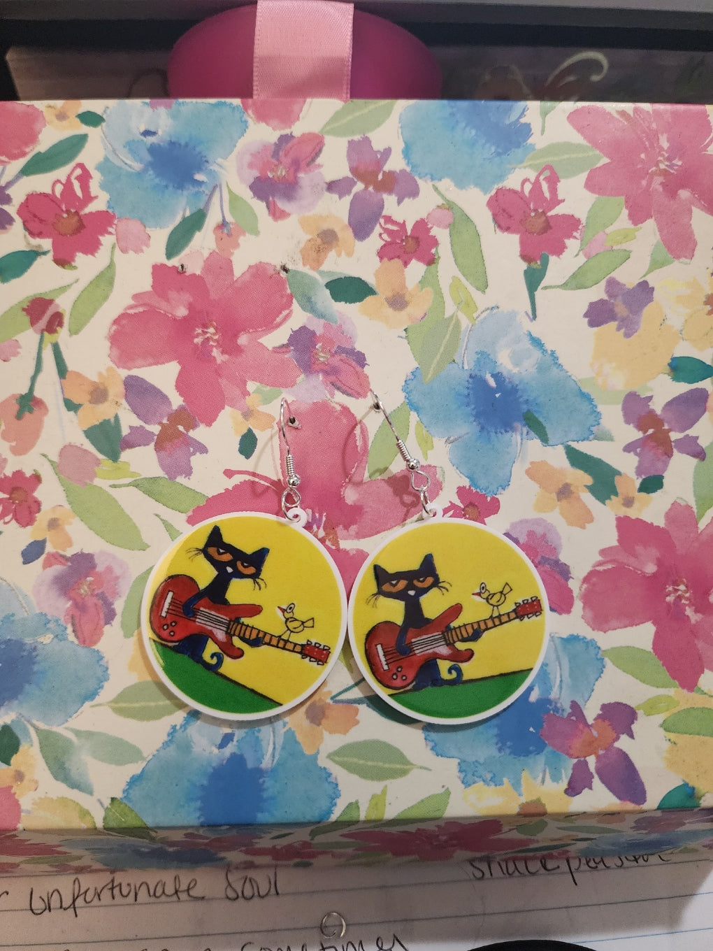 Children's Book Earrings: Charlotte's Web, Where the Wild Things Are, Rainbow Fish, Magic School Bus