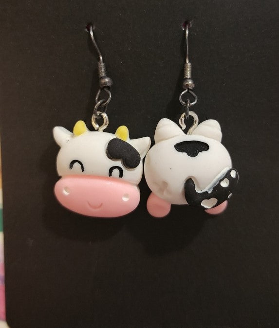 Cow Earrings