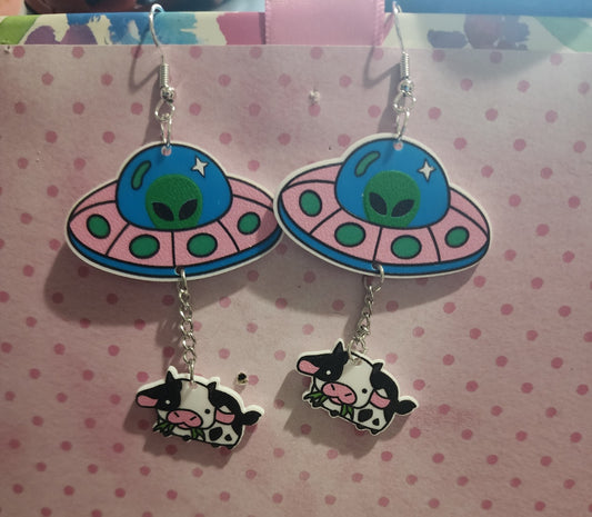 Cow Earrings