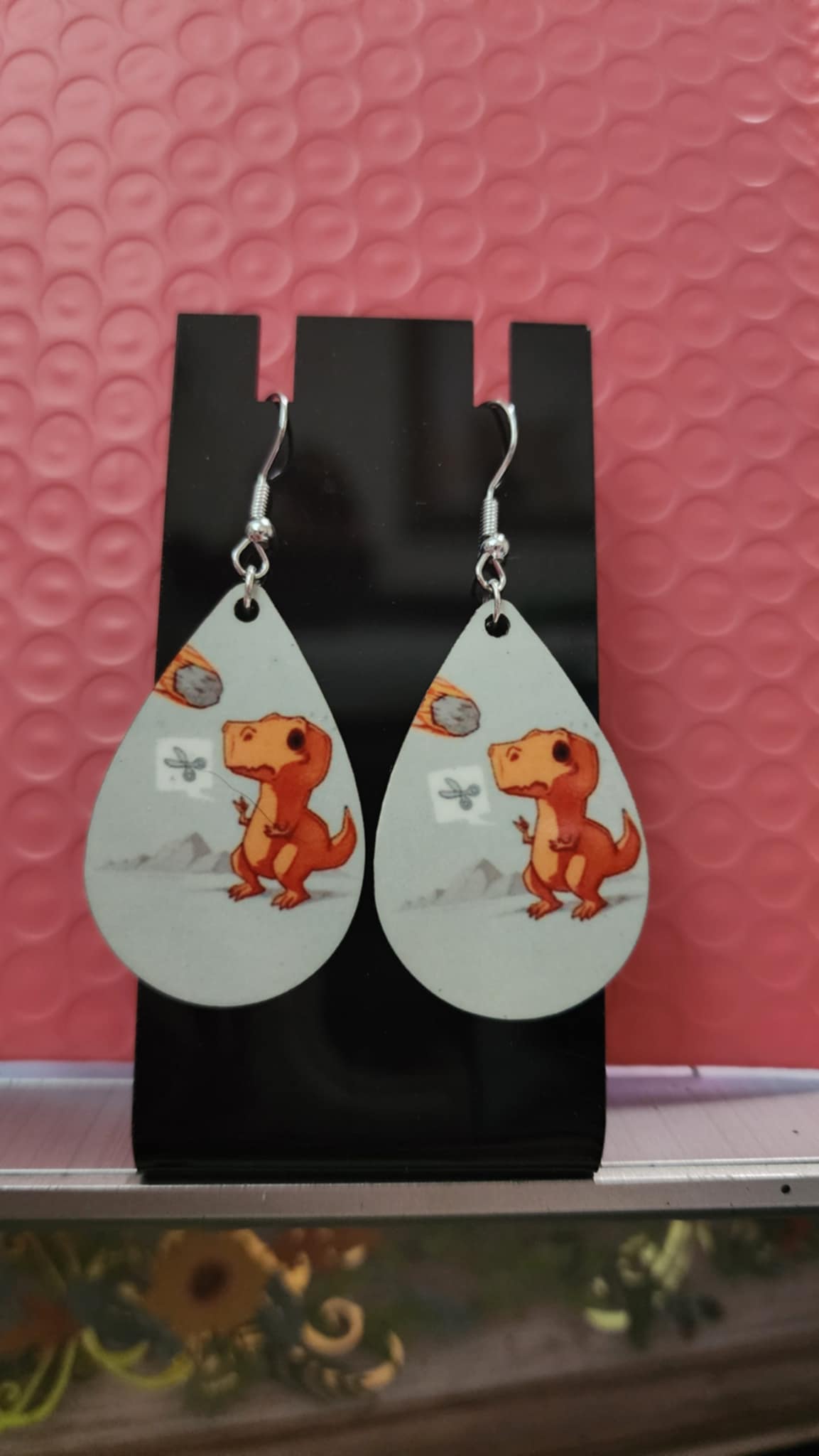 Dinosaur Earrings