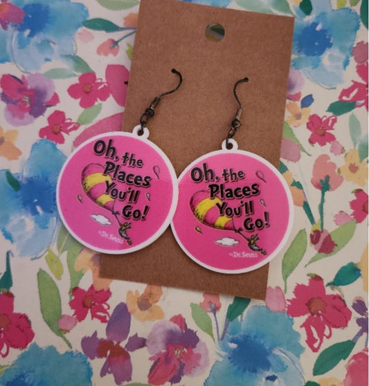 Dr. Seuss Earrings