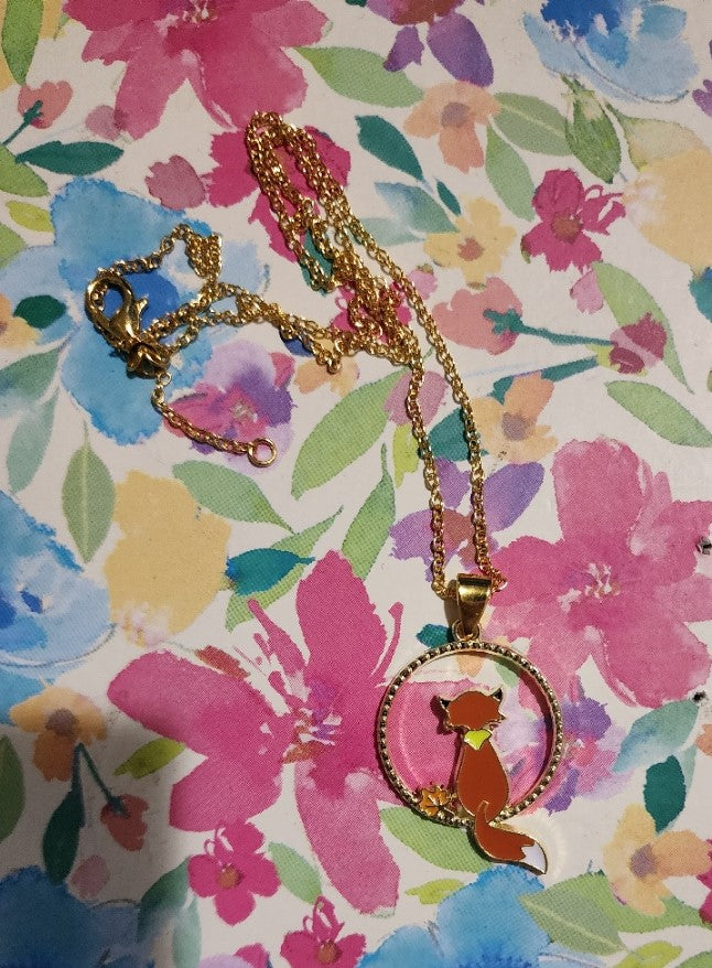 Fox Earring & Necklace