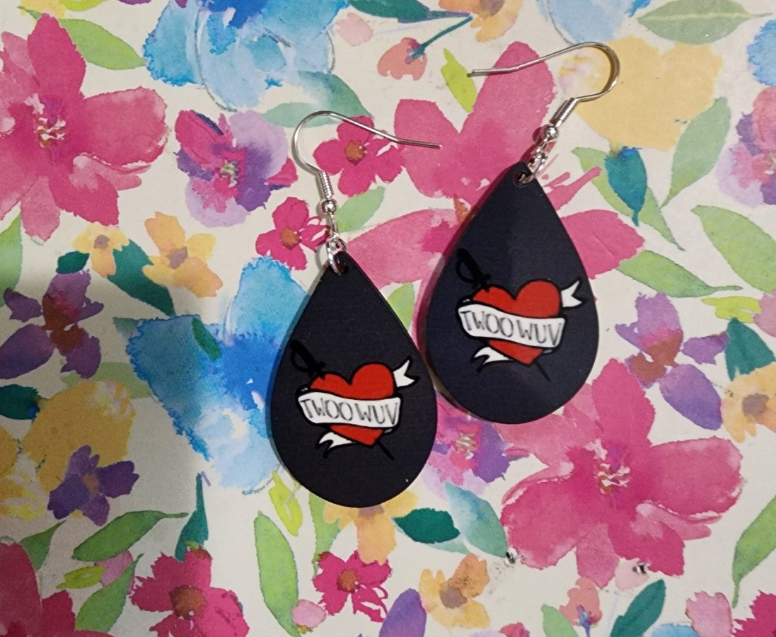 Princess Bride Earrings