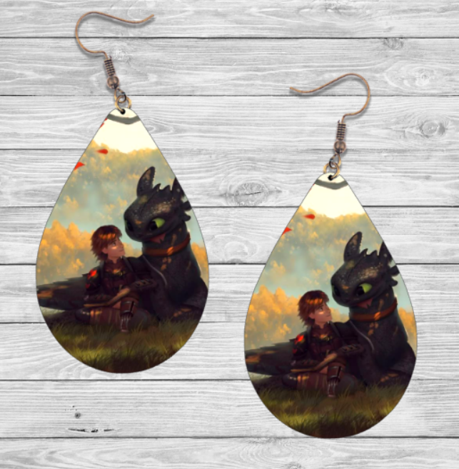 How to Train Your Dragon Earrings