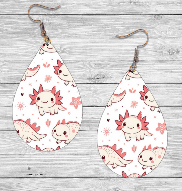 Axolotl Earrings