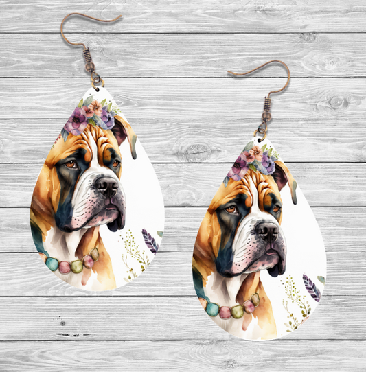 Boxer Earrings