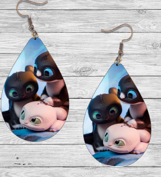 How to Train Your Dragon Earrings