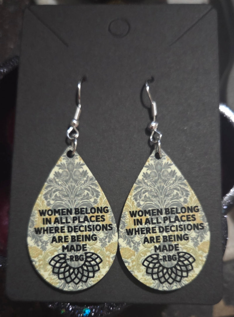 Women's Rights Earrings
