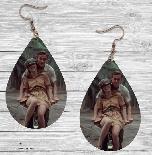 Notebook Earrings
