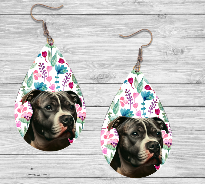 Pitbull Earrings