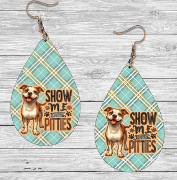 Pitbull Earrings