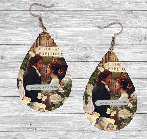 Pride and Prejudice Earrings