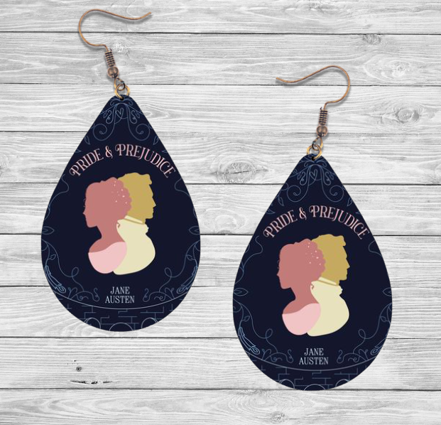 Pride and Prejudice Earrings