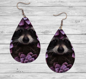 Raccoon Earring