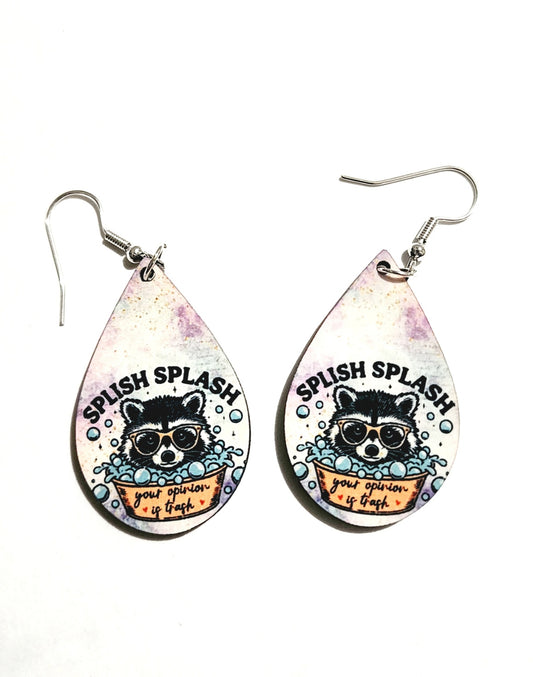 Raccoon Earring